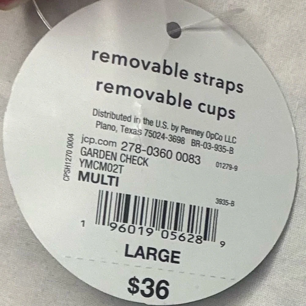 Floral Smocked Tube Top - Picture 6 of 6